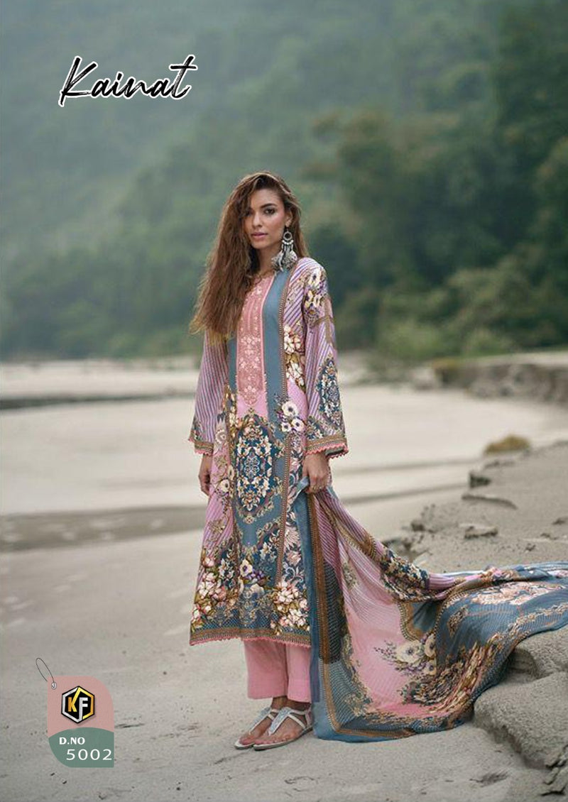 Keval Fab Luxury Collection Vol 5 Lawn Cotton With Fancy Work Stylish Designer Pakistani Salwar Kameez