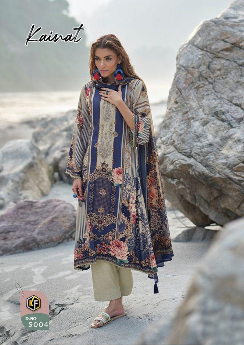 Keval Fab Luxury Collection Vol 5 Lawn Cotton With Fancy Work Stylish Designer Pakistani Salwar Kameez