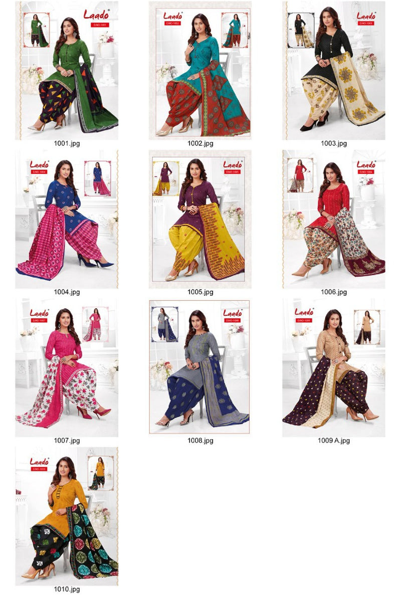 Laado Anupama Vol 1 Pure Cotton Designer Salwar Suit