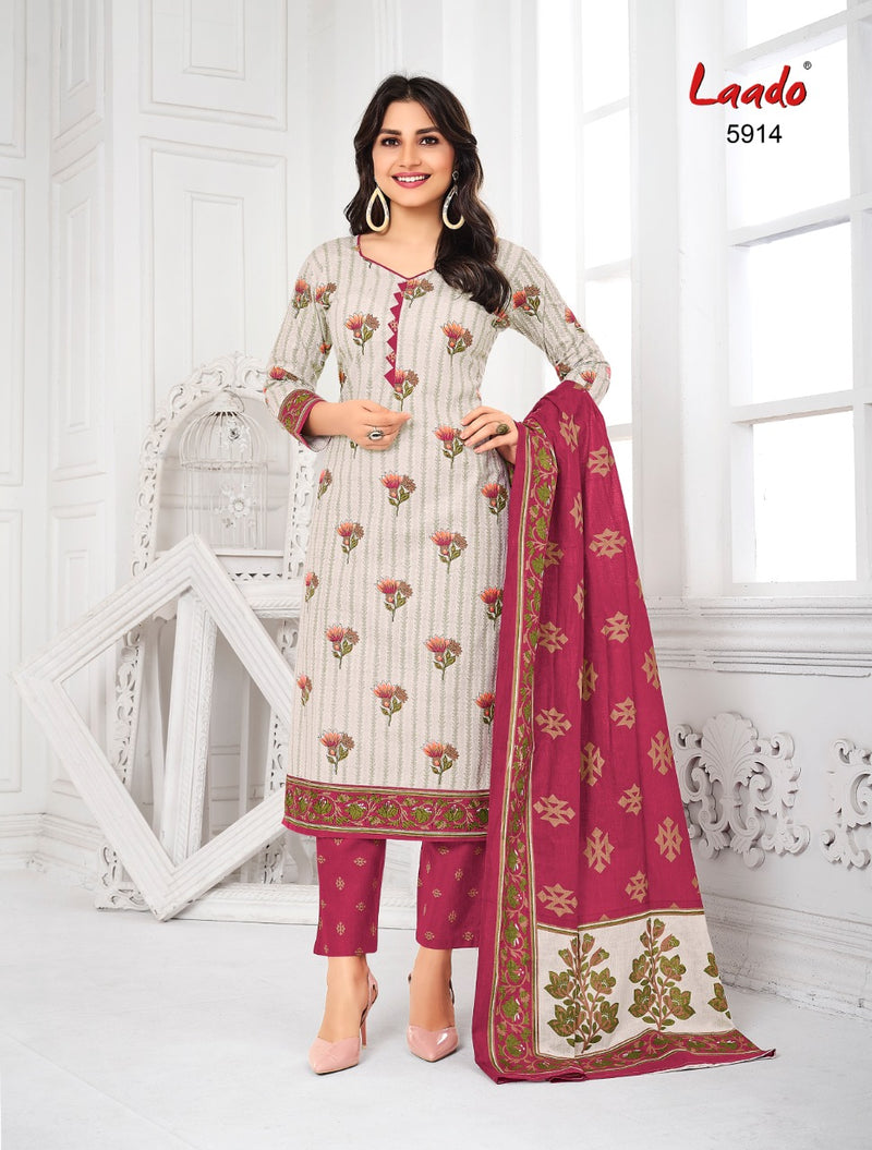 Laado Collection Vol 59 Pure Cotton Salwar Suit