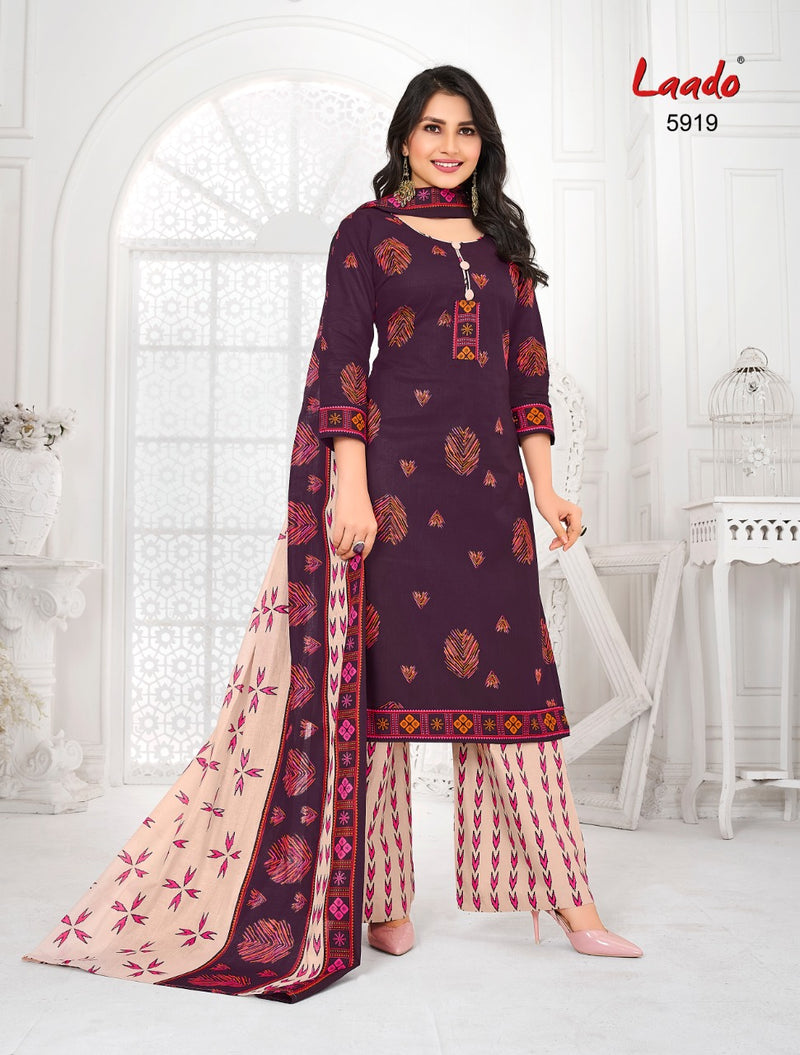 Laado Collection Vol 59 Pure Cotton Salwar Suit