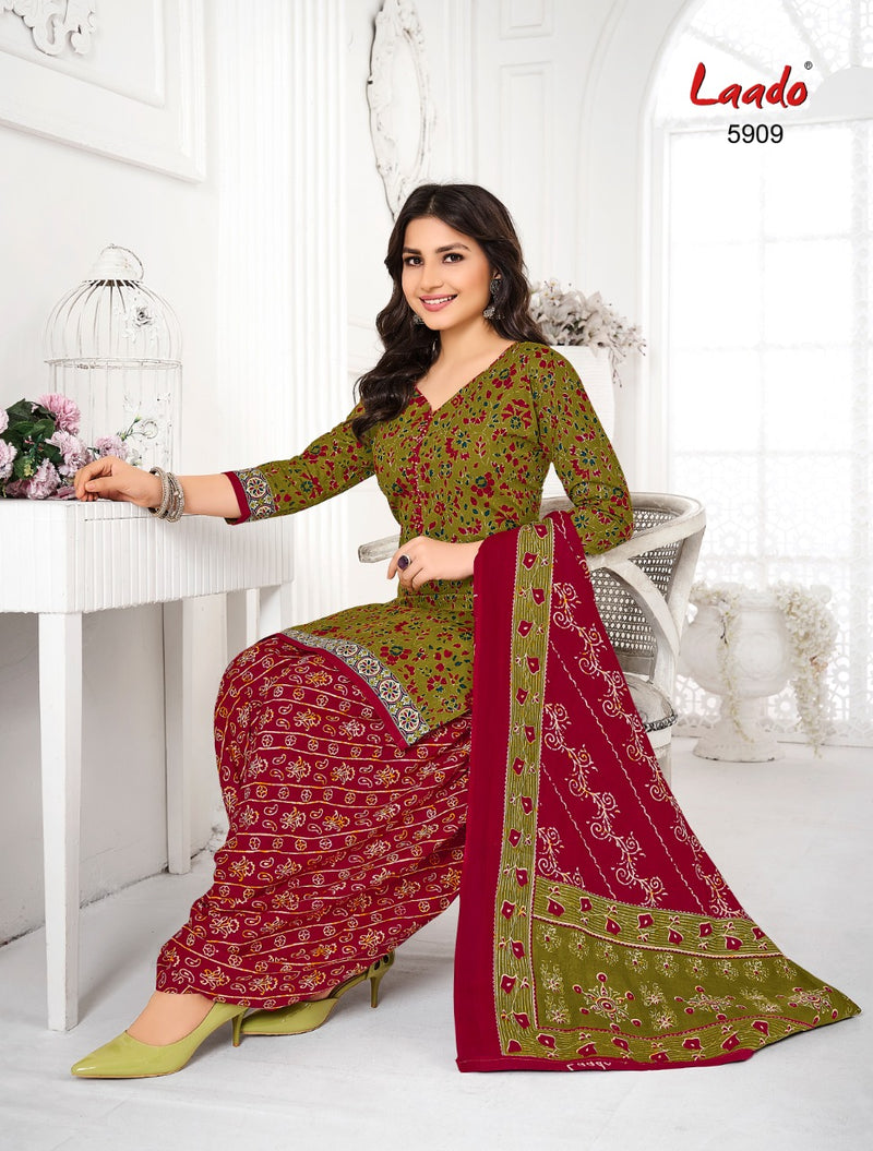 Laado Collection Vol 59 Pure Cotton Salwar Suit