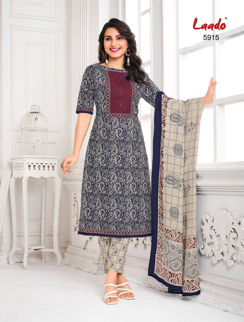 Laado Collection Vol 59 Pure Cotton Salwar Suit