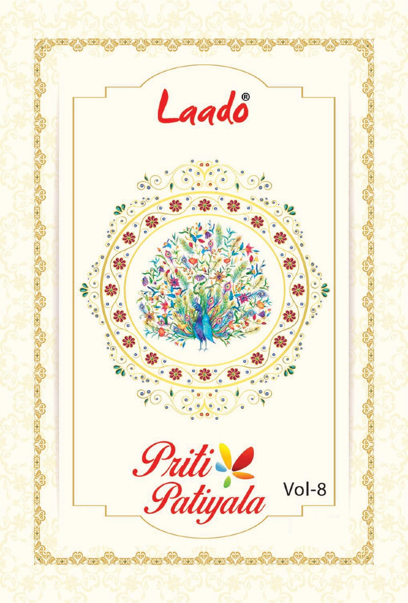 Laado Presents Priti Patiyala Vol 8 Pure Cotton Casual Wear Salwar Suit