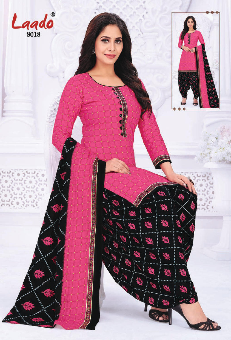 Laado Presents Priti Patiyala Vol 8 Pure Cotton Casual Wear Salwar Suit