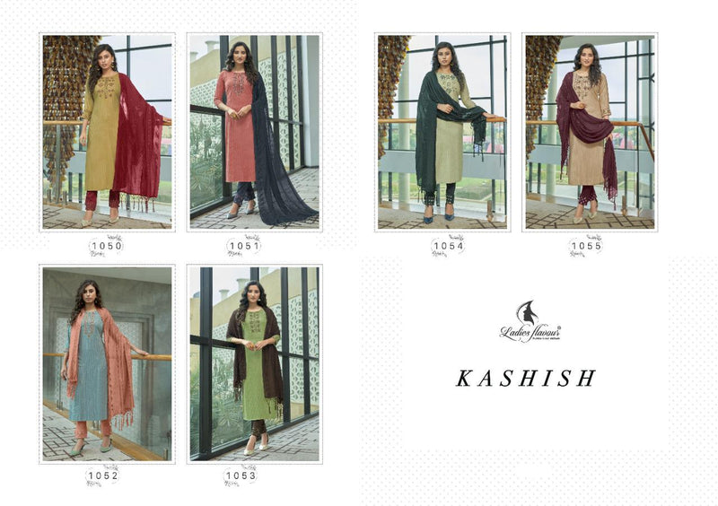 Ladies Flavour Kashish Pure Rayon Weaving Embroidery Work Kurti