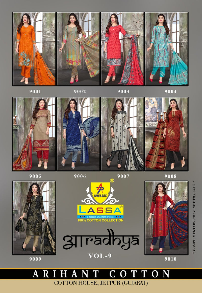 Lassa Aaradhya Vol 9 Pure Cotton Casual Wear Salwar Suit