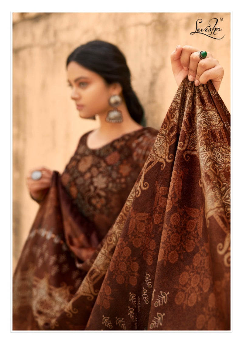Levisha Surbhi Velvet With Digital Print Salwar Suit
