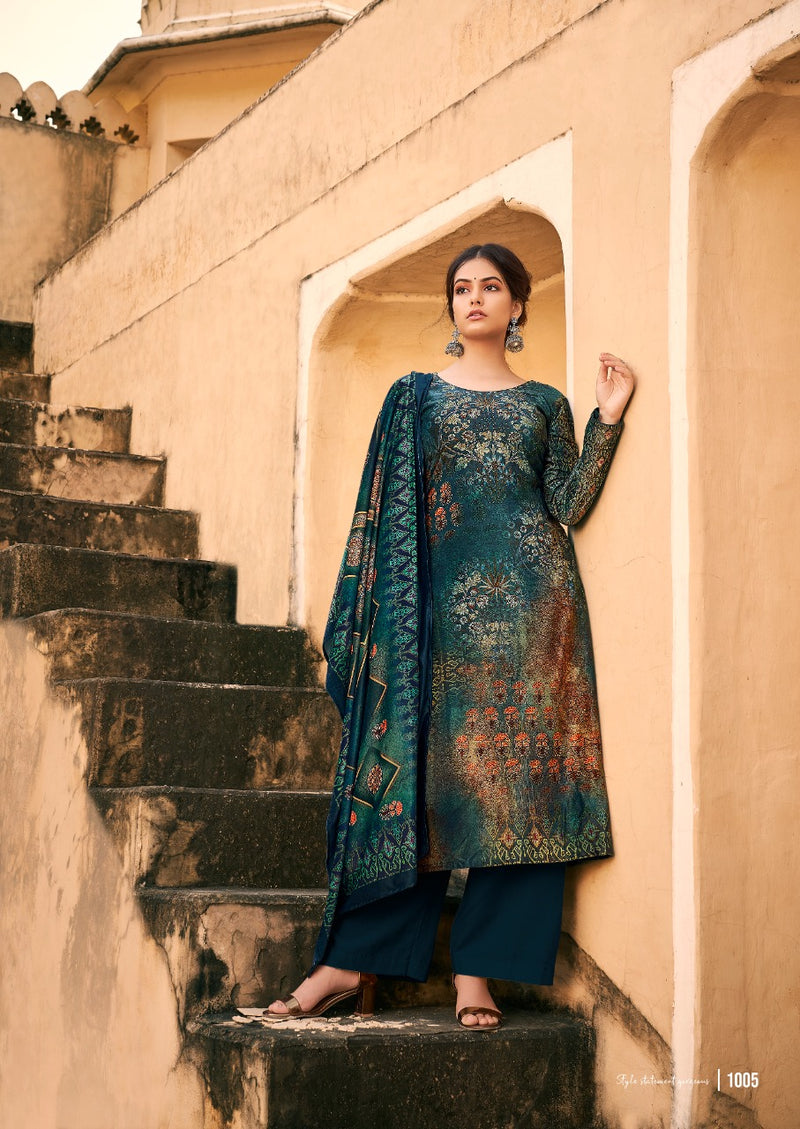 Levisha Surbhi Velvet With Digital Print Salwar Suit