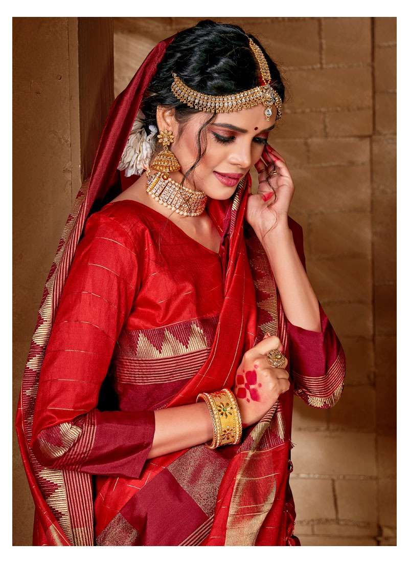 Lifestyle Saree Samira Lichi Silk Designer Exclusive Heavy Saree
