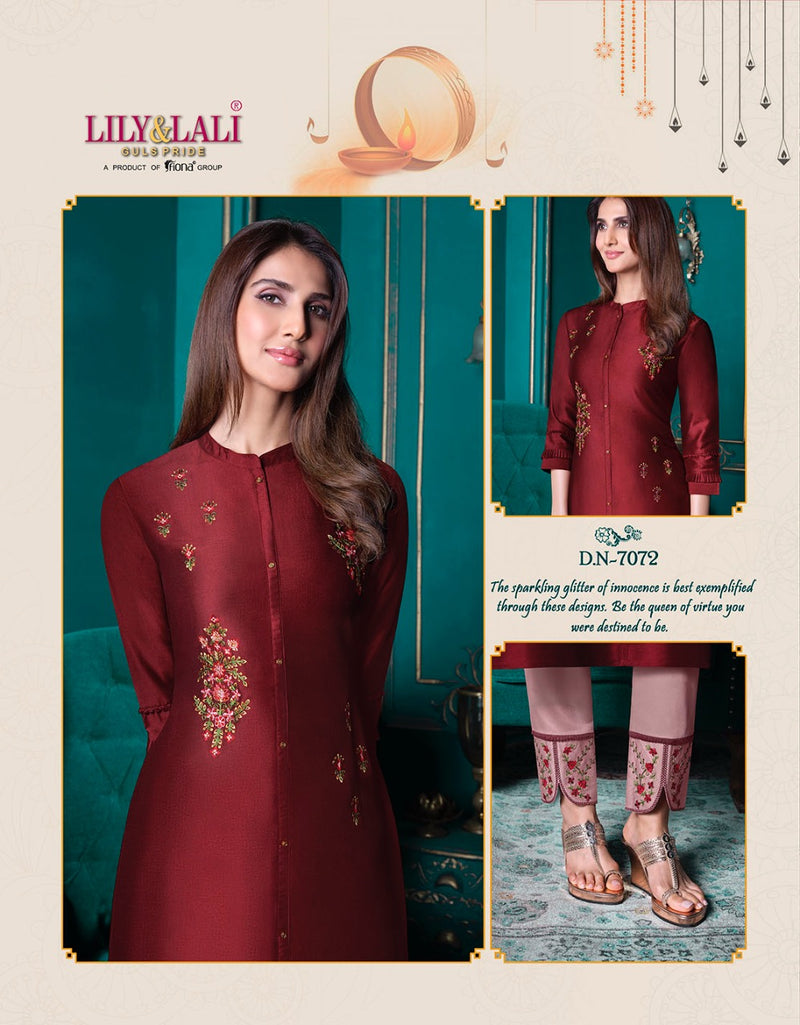 Lilly And Lali Shrinagar Karwa Special Bemberg Silk Salwar Suit