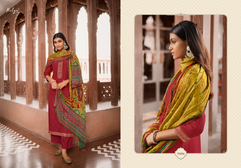 Lt Fabrics Nitya Vol 174 Dola Jacquard Designer Wear Salwar Kameez