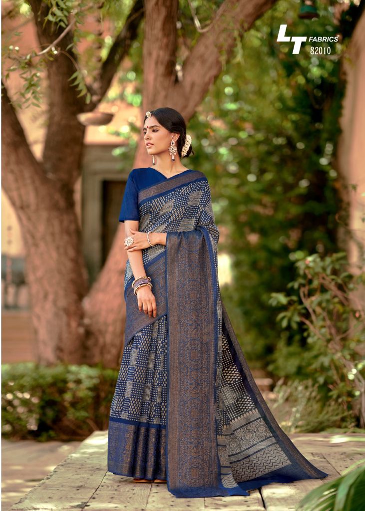 Lt Fabrics Prerna Vol 3 Cotton Silk Designer Saree
