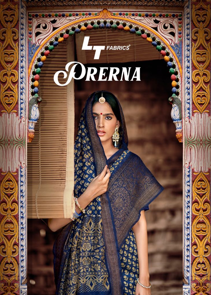 Lt Fabrics Prerna Vol 3 Cotton Silk Designer Saree