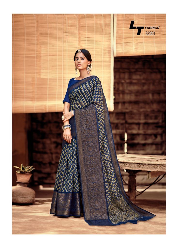Lt Fabrics Prerna Vol 3 Cotton Silk Designer Saree