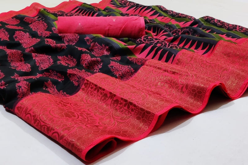 Lt Fashion Prerna Vol 2 Cotton Silk Weaving Border Zari Work Sarees Collection