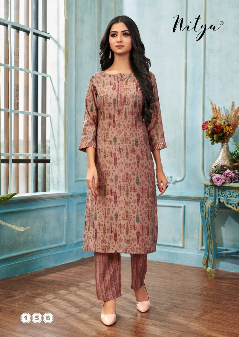 Lt Launch Nitya Pick And Choose Silk Fancy Printed Designer Exclusive Readymade Casual Wear Kurti