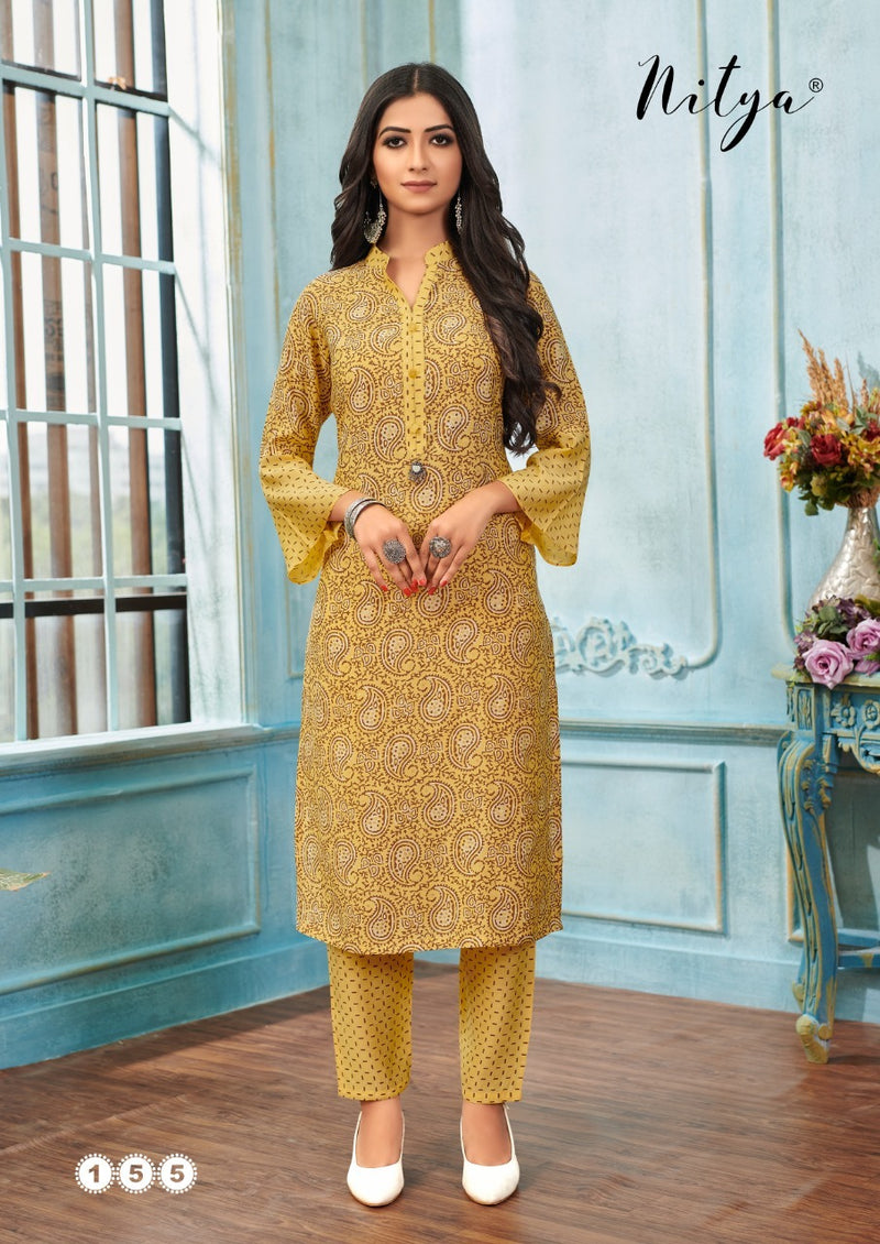 Lt Launch Nitya Pick And Choose Silk Fancy Printed Designer Exclusive Readymade Casual Wear Kurti