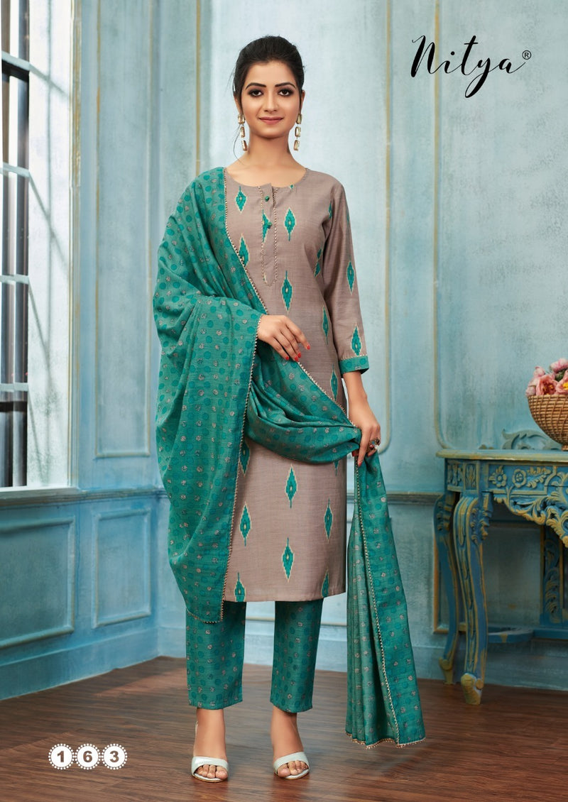 Lt Launch Nitya Pick And Choose Silk Fancy Printed Designer Exclusive Readymade Casual Wear Kurti