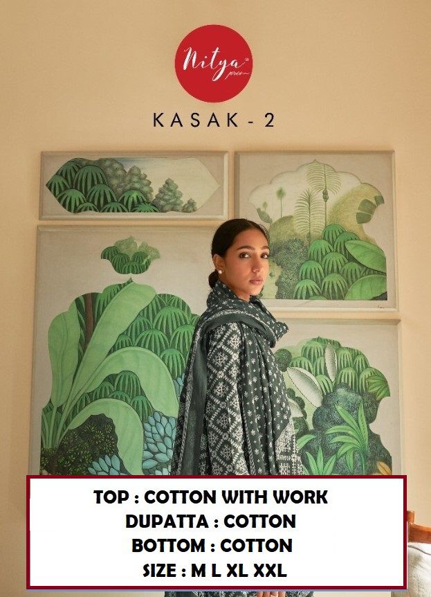 Lt Nitya Kasak Vol 2 Pure Cotton Stylish Wear Kurtis