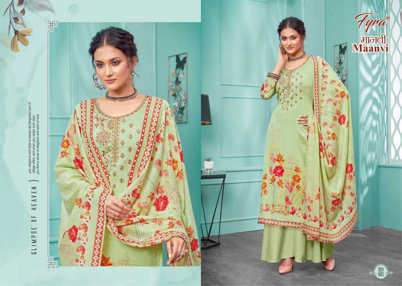 Fyra Designing Hub Maanvi Jam Cotton Digital Printed Festive Wear Salwar Suits