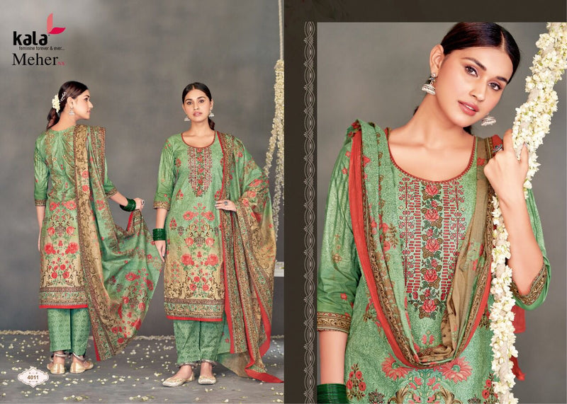 Kala Maher NX Cotton Printed Party Wear Salwar Suits