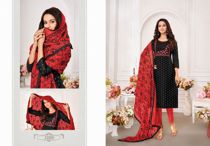 MF MAIRIN VOL 7 Modal Silk With Heavy embroidery Work Stylish Designer Party Wear salwar Suit