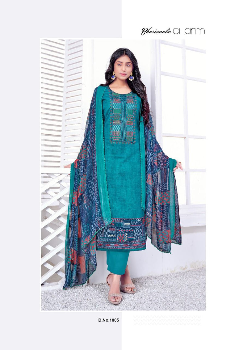 Roli Moli Creation Manjari Jam Cotton Fancy Printed Festive Wear  Printed Salwar Kameez