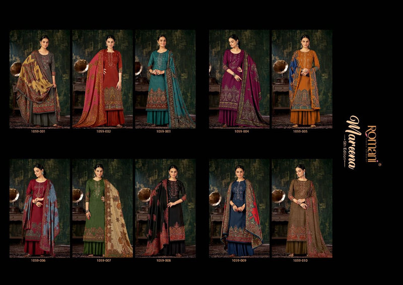 Romani Fashion Mareena Vol 5 Pure Cotton With Printed Work Stylish Designer Casual Look Salwar Kameez