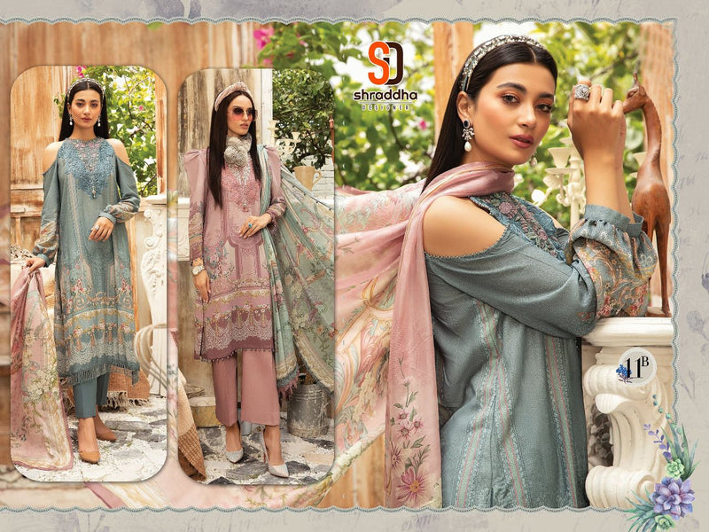 Sharaddha Designer Maria B Lawn Cotton Causal Wear  Salwar Kameez