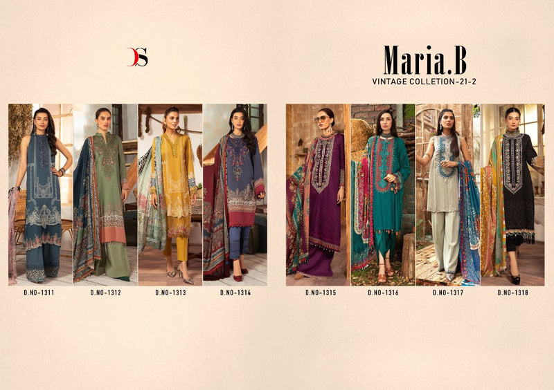 DEEPSY SUIT MARIA B VINTAGE COLLECTION 21 COTTON PAKISTANI STYLE SALWAR SUITS