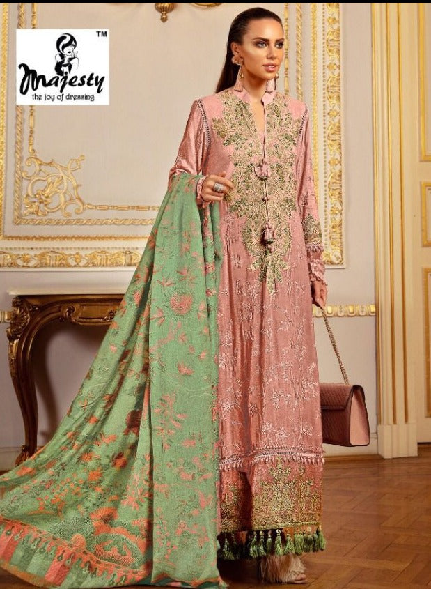 Majesty Maria Hit Vol 13 Jam Cotton Designer Party Wear Salwar Kameez