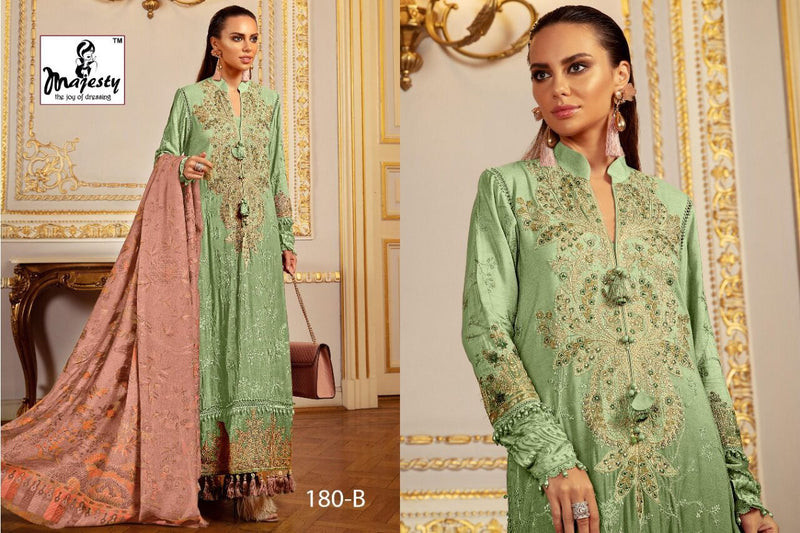 Majesty Maria Hit Vol 13 Jam Cotton Designer Party Wear Salwar Kameez