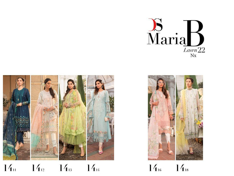 Deepsy Suits Mariab Lawn 22  NX Cotton Embroidered Pakistani Style Party Wear Salwar Kameez