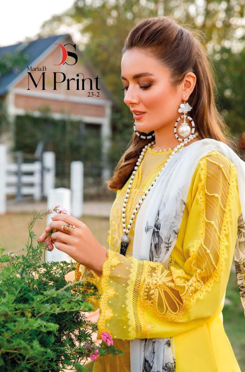Deepsy Suits Mariab Mprint Spring Summer 23 Vol 2 Cotton Various Patch Embroidery Work Fancy Designer Partywear Salwar Suit