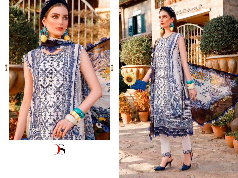 Deepsy Suits Mariab Mprint Spring Summer 23 Vol 2 Cotton Various Patch Embroidery Work Fancy Designer Partywear Salwar Suit