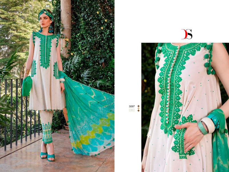 Deepsy Suits Mariab Mprint Spring Summer 23 Vol 2 Cotton Various Patch Embroidery Work Fancy Designer Partywear Salwar Suit