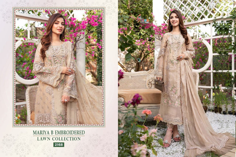 Shree Fabs Mariya B Embroidered Lawn Collection Cotton Pakistani Style Party Wear Salwar Suits
