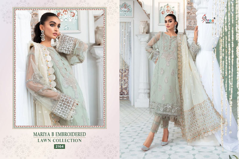 Shree Fabs Mariya B Embroidered Lawn Collection Cotton Pakistani Style Party Wear Salwar Suits
