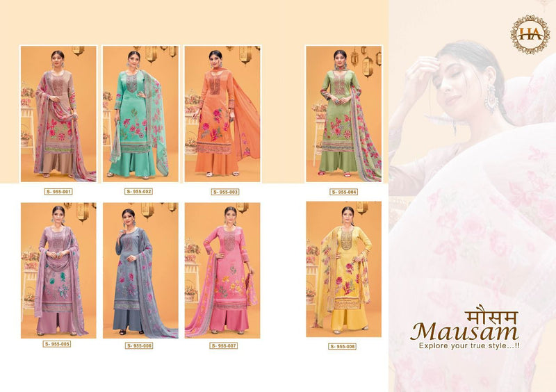 Harshit Fashion Hub Mausam Jam Cotton Festive Wear Salwar Suits With Beautiful Digital Prints