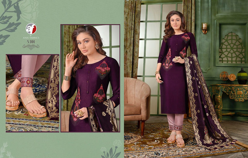 Anju Fabrics Mayuri Vol 2 Bamber Silk & Jam Silk Stylish Ready Made Party Wear Combo Set Of Kurtis