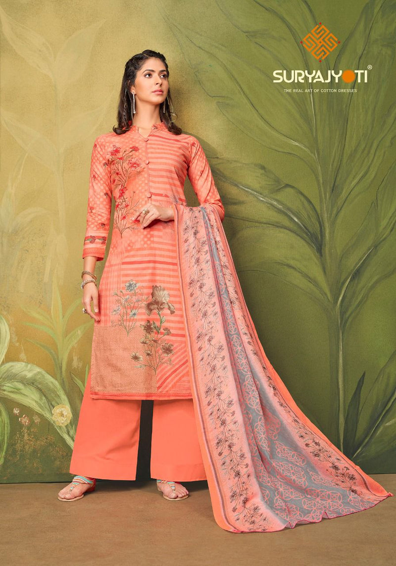 Suryajyoti Meenaz Vol 4 Lawn Cotton Printed Party Wear Salwar Suits