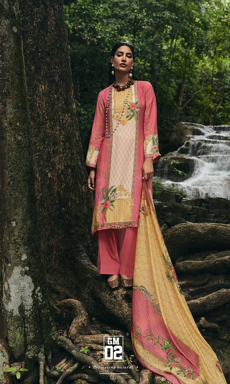 Varsha Dno 01 To 06 Pure Cotton With Heavy Embroidery Work Stylish Designer Printed Salwar Kameez