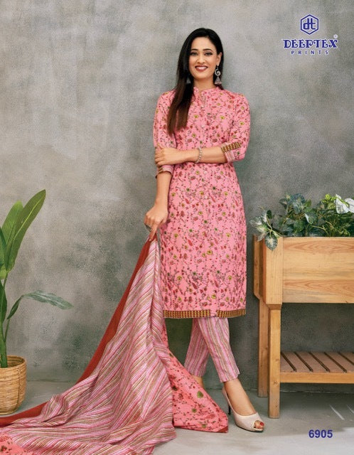 Deeptex Prints Miss India Vol 69  Pure Cotton Beautiful Salwar Suits