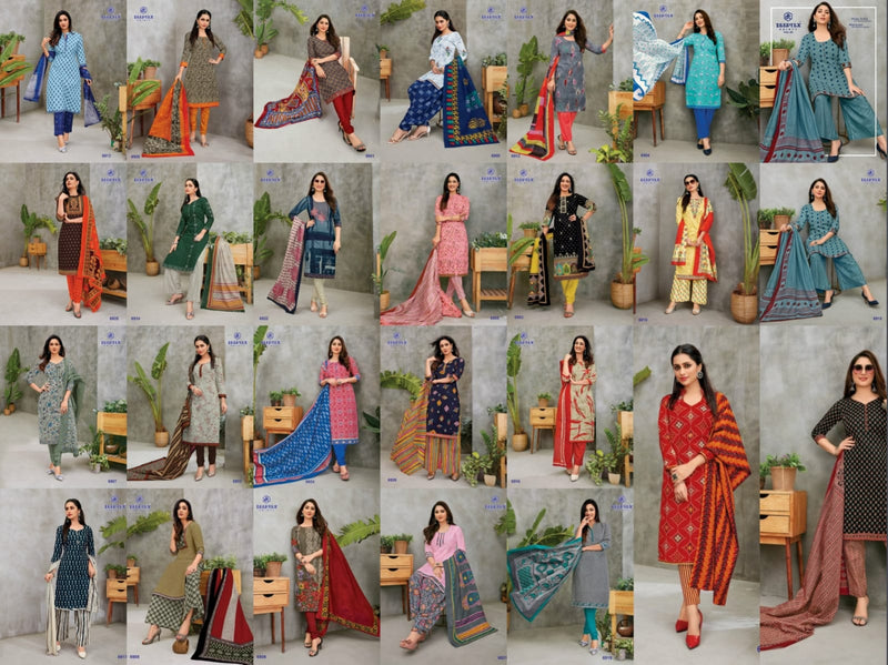 Deeptex Prints Miss India Vol 69  Pure Cotton Beautiful Salwar Suits