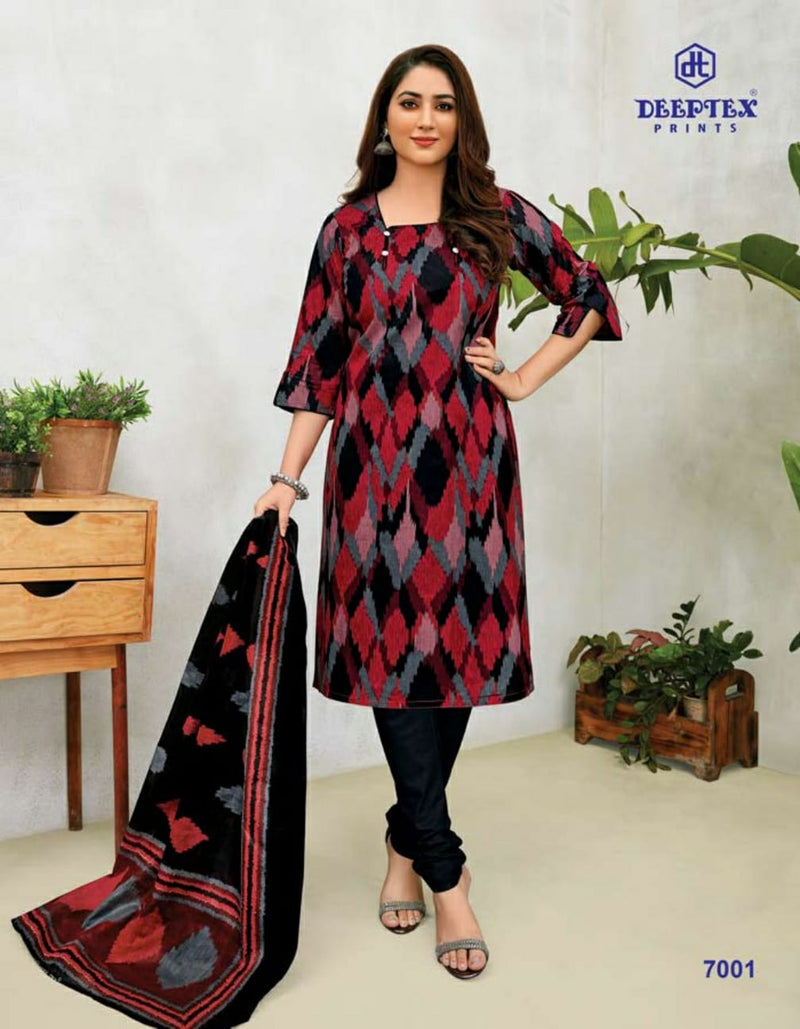 Deeptex Prints Miss India Vol 70  Stylish Cotton Printed Salwar Suit Collection