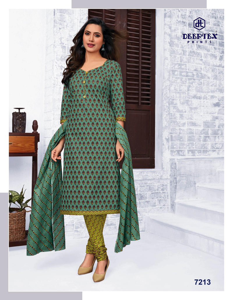 Deeptex Prints Miss India Vol 72 Cotton Printed Festive Wear Salwar Suits