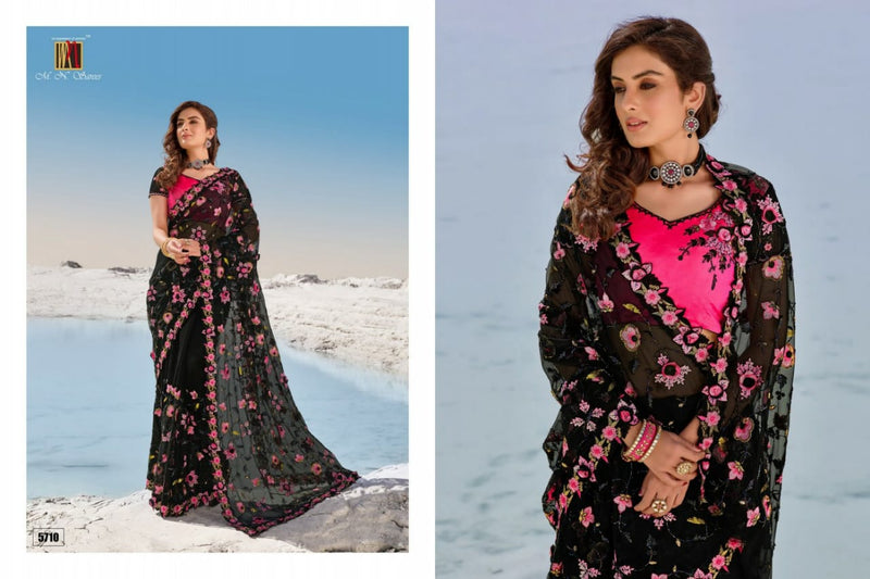 M N Saree Presents By Swarovski Vol 2 Fancy Designer Printed Exclusive Casual Wear Sarees