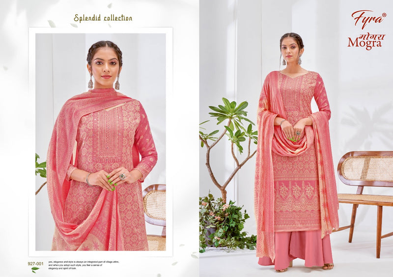 Fyra Designing Hub Mogra Cotton Fancy Printed Festive Wear Salwar Suits