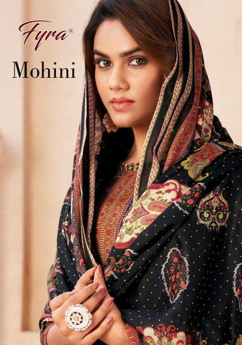 Fyra Designing Hub Mohini Pure Soft Cotton Digital Print Diamond Work Salwar Suit